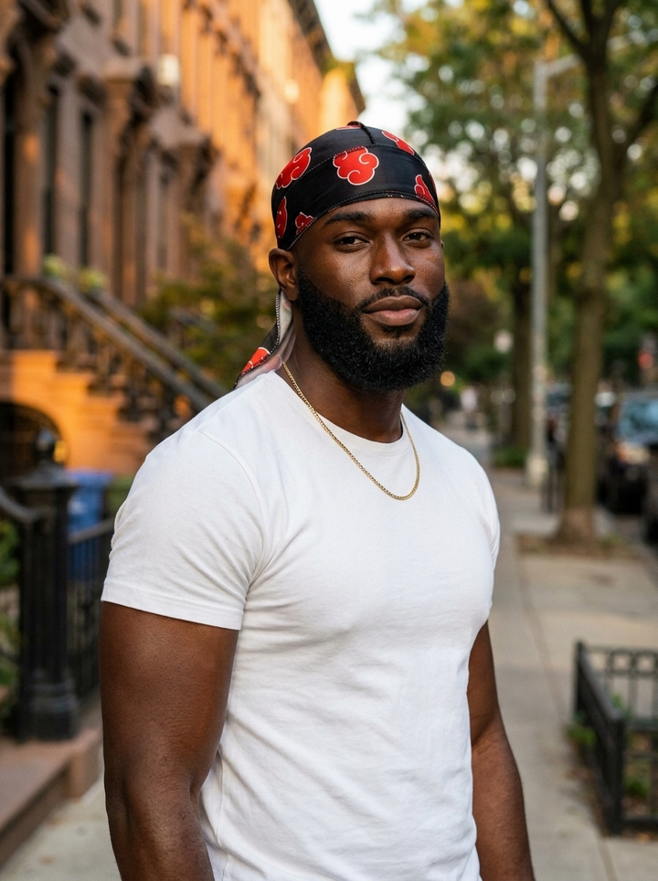 Anime Durags for Wave Development: How Anime Style + Premium Silk Work Together