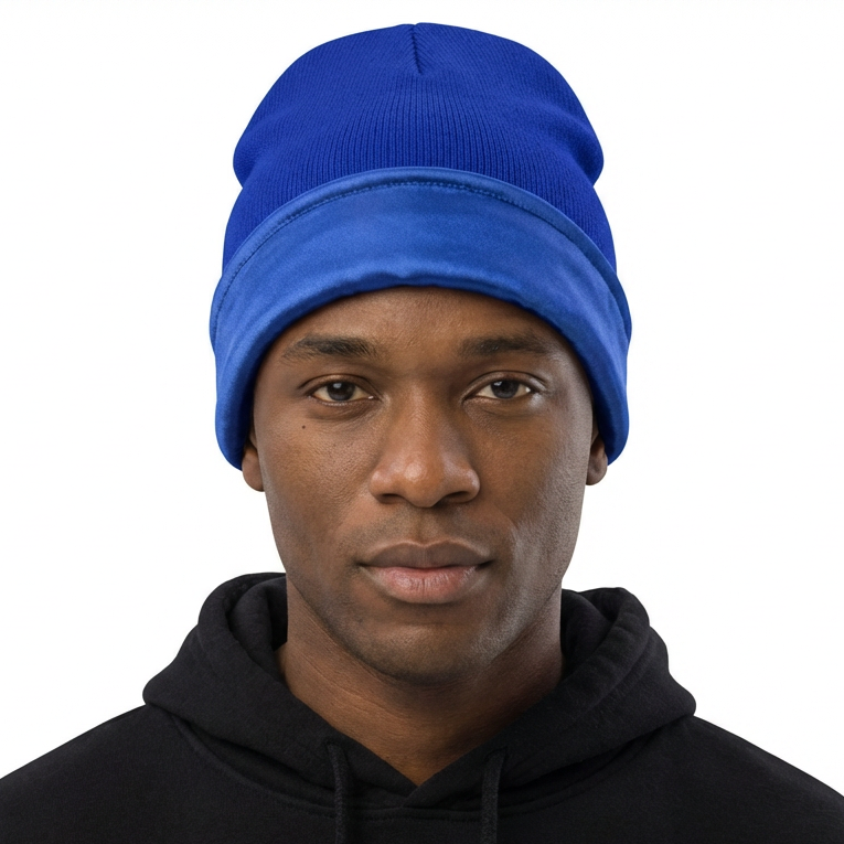 Satin-Lined Beanie