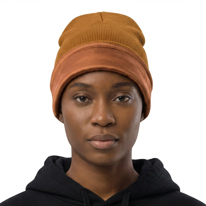 Satin-Lined Beanie