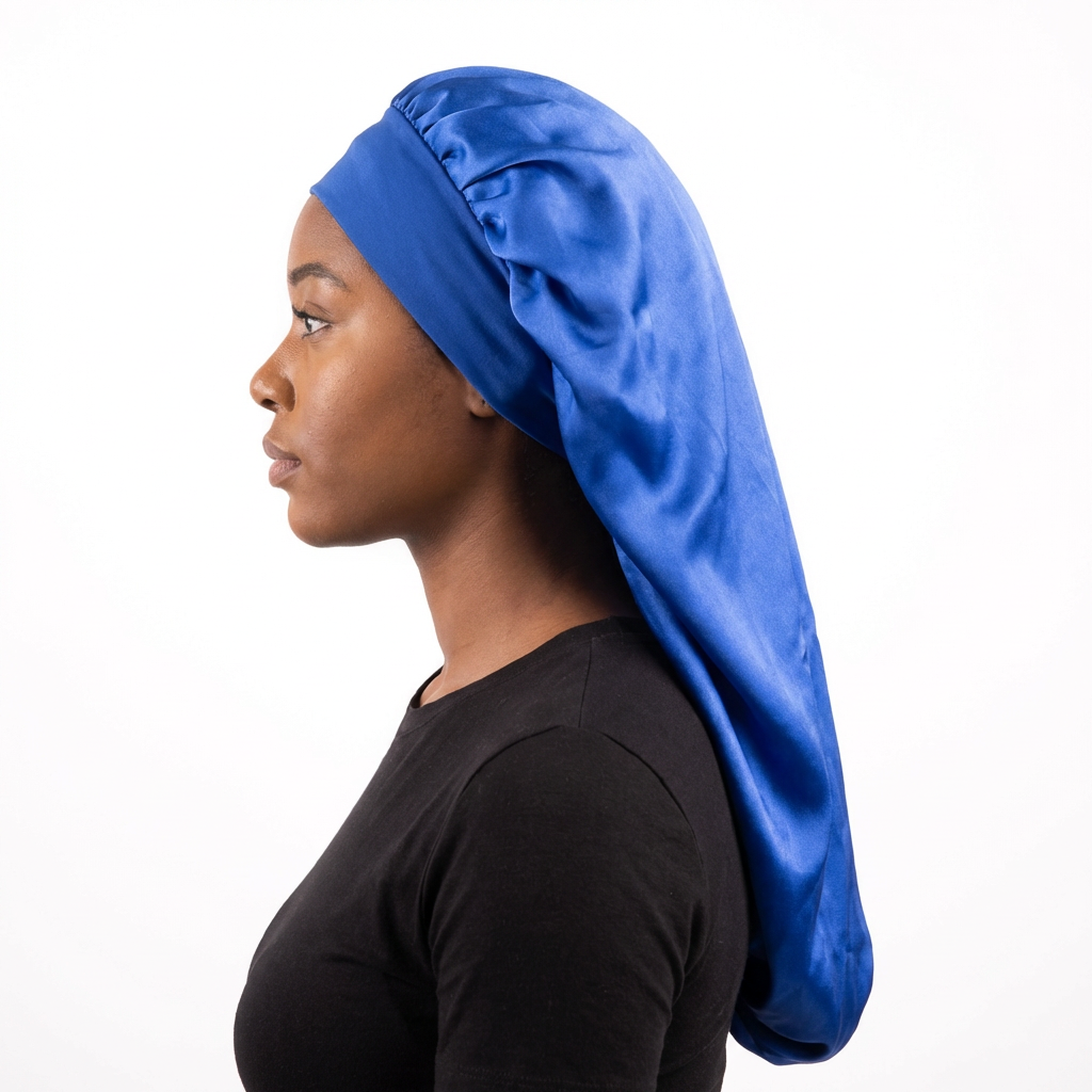 Non-Slip Satin Bonnet Long