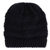 Satin-Lined Beanie With Ponytail Hole