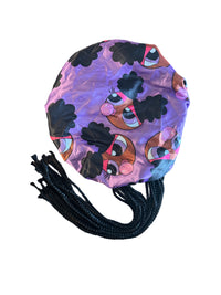 Non-Slip Cartoon Braid Bonnet