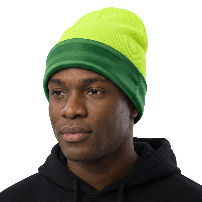 Satin-Lined Beanie