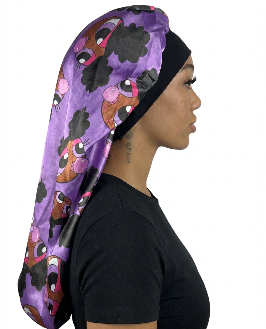 Non-Slip Long Cartoon Bonnet