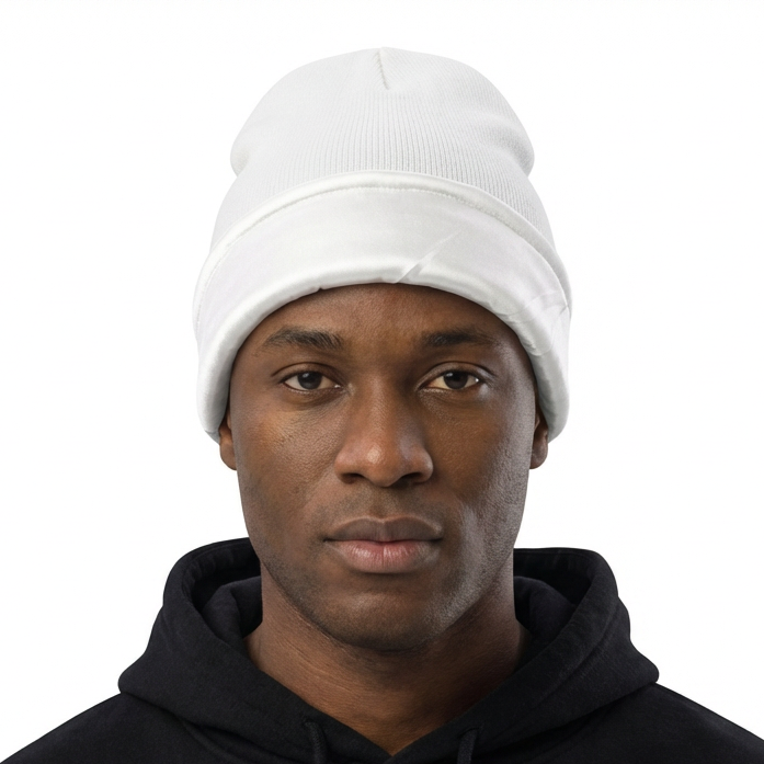 Satin-Lined Beanie