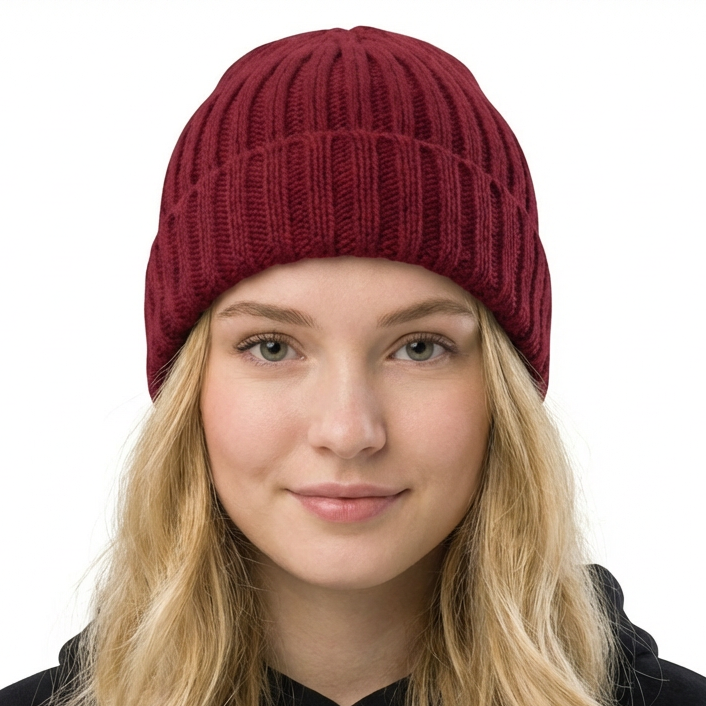 Satin-Lined Beanie