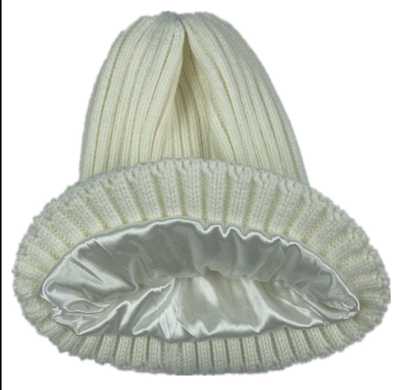 Satin-Lined Beanie