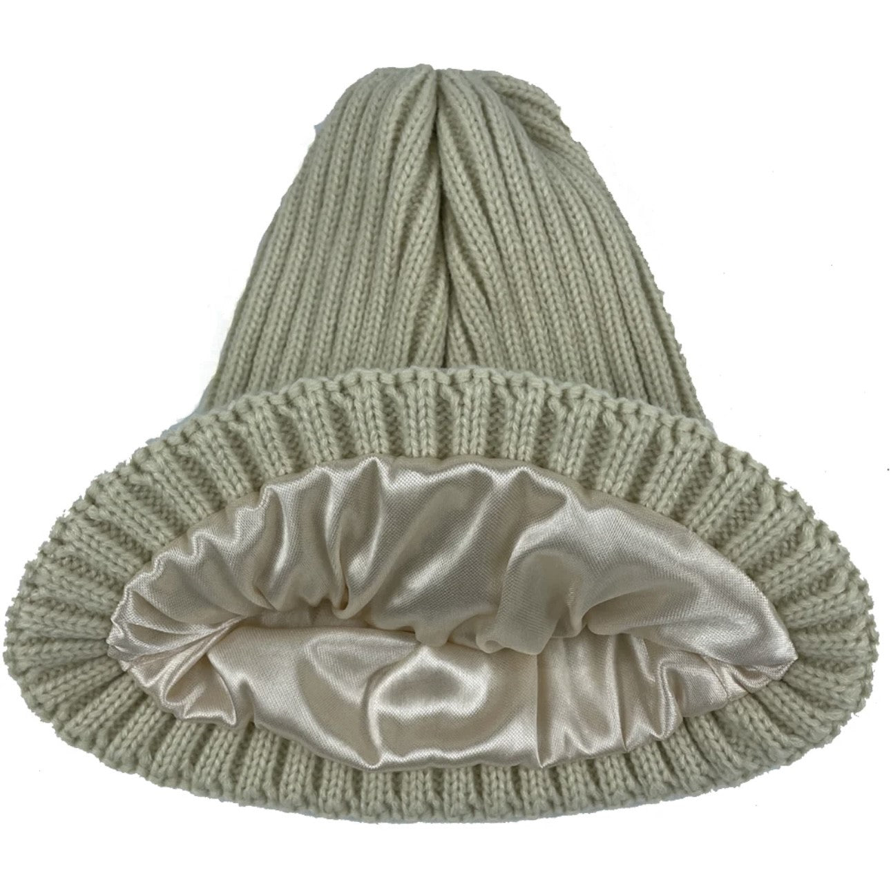 Satin-Lined Beanie