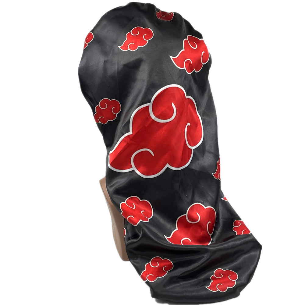 Large Silky Design Anime Bonnet with Elastic Soft Band Adjustable for Women  and Men, Comfortable Satin Fabric, CursedM B - Walmart.com
