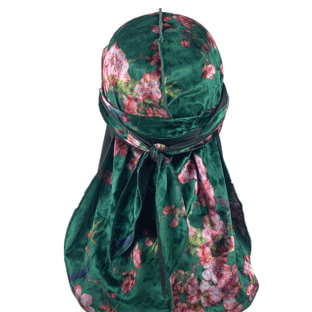 Floral Velvet Durags