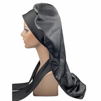 Non-Slip Satin Bonnet Long