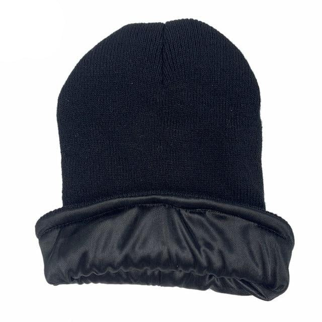 Satin-Lined Beanie