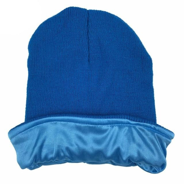 Satin-Lined Beanie