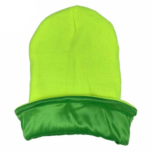Satin-Lined Beanie