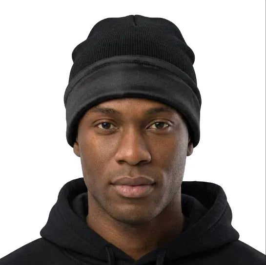 Satin-Lined Beanie