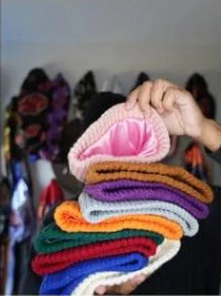 Satin-Lined Beanies